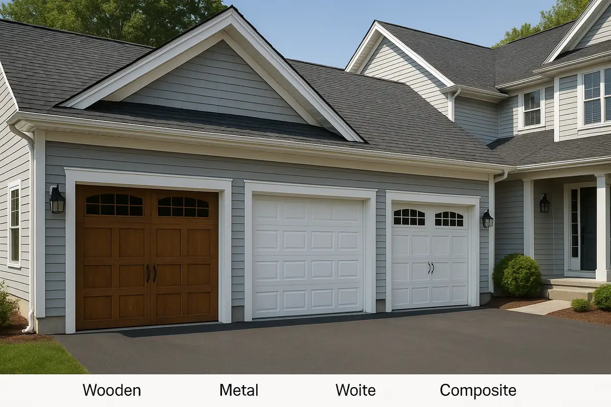 Understanding Different Garage Door Materials: A Guide by A & B Garage Door Repair