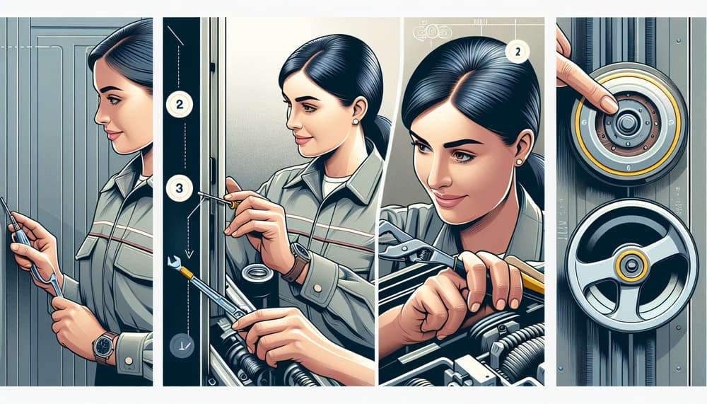 Garage door work in Gilroy