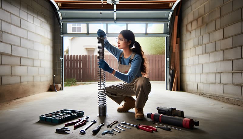 Garage Door Spring Repair in Gilroy